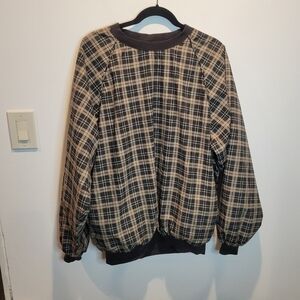 Slazenger men's size L reversible windbreaker jacket